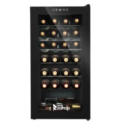 Ktaxon Ktaxon 28 Bottle Compact Wine Fridge With Digital Control - Black