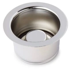 Signature Hardware Signature Hardware SH163CP 3-1/2" Deep Garbage Disposer Flange & Stopper - Chrome