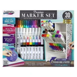 Artskills ArtSkills PA-8881 Premium Marker Set With Display