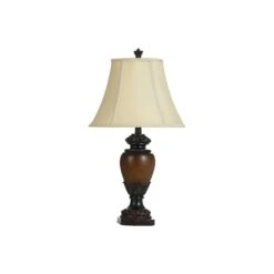 StyleCraft Stylecraft 28.5" Sienna Table Lamp - DK BROWN ONE SIZE
