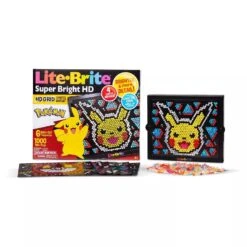 Lite-Brite Lite-Brite 02392 Super Bright HD, Pokemon Edition Create Art With Light