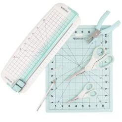 Westcott Westcott 00676 Paper Crafting Set 9pc. Blue And White