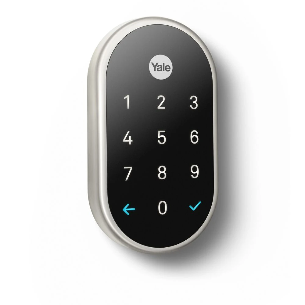 Nest Nest RB-YRD540-WV-619 Yale Lock With Nest Connect, Satin Nickel 3 Nest Nest RB-YRD540-WV-619 Yale Lock With Nest Connect, Satin Nickel - Image 3