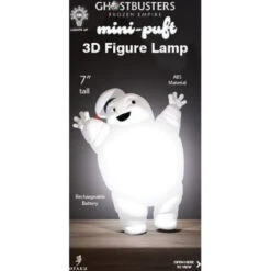 Ghostbusters Ghostbusters Stay Puft Molded LED Lamp 7" Tall
