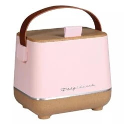 Frigidaire Frigidaire EFMIS310-PINK Top-Opening 6-Can Beverage Insulated Fridge/Cooler, Cork/Pink