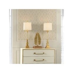 StyleCraft Stylecraft 33.5" Silanti 2-Pc. Lamp Set - GOLD ONE SIZE 6 StyleCraft Stylecraft 33.5" Silanti 2-Pc. Lamp Set - GOLD ONE SIZE -Digitopia Deals Store fe01a5076611496483a6c927a63c7205